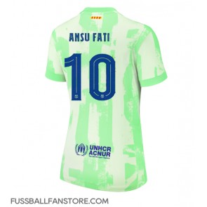 Barcelona Ansu Fati #10 Replik 3rd trikot Damen 2024-25 Kurzarm